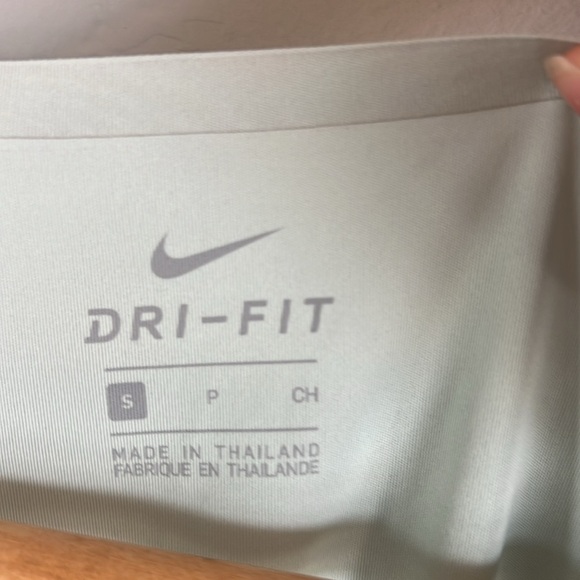 Nike Women's Light Green Long Sleeve Tee - Picture 2 of 3